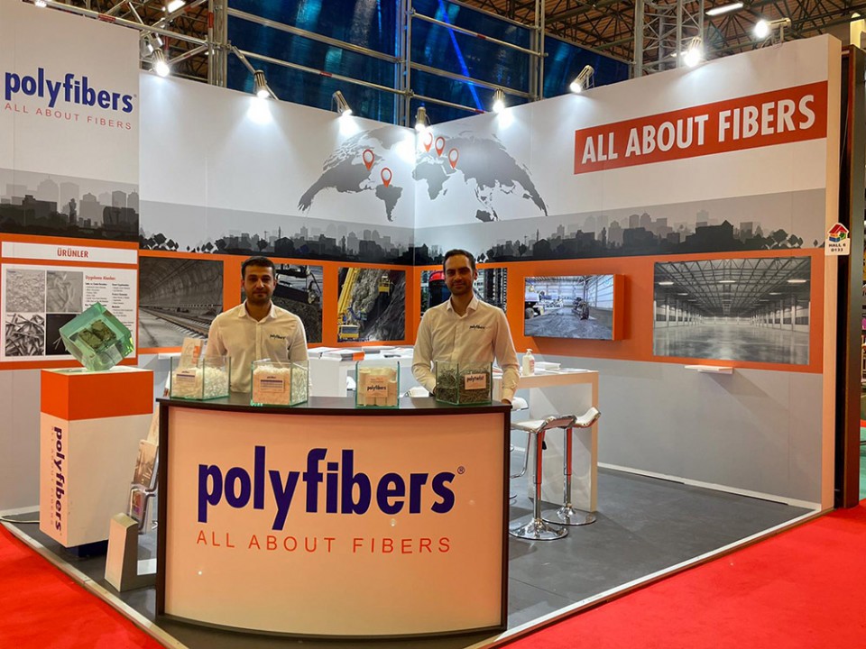 Polyfibers Tüyap Yapı Fuarında